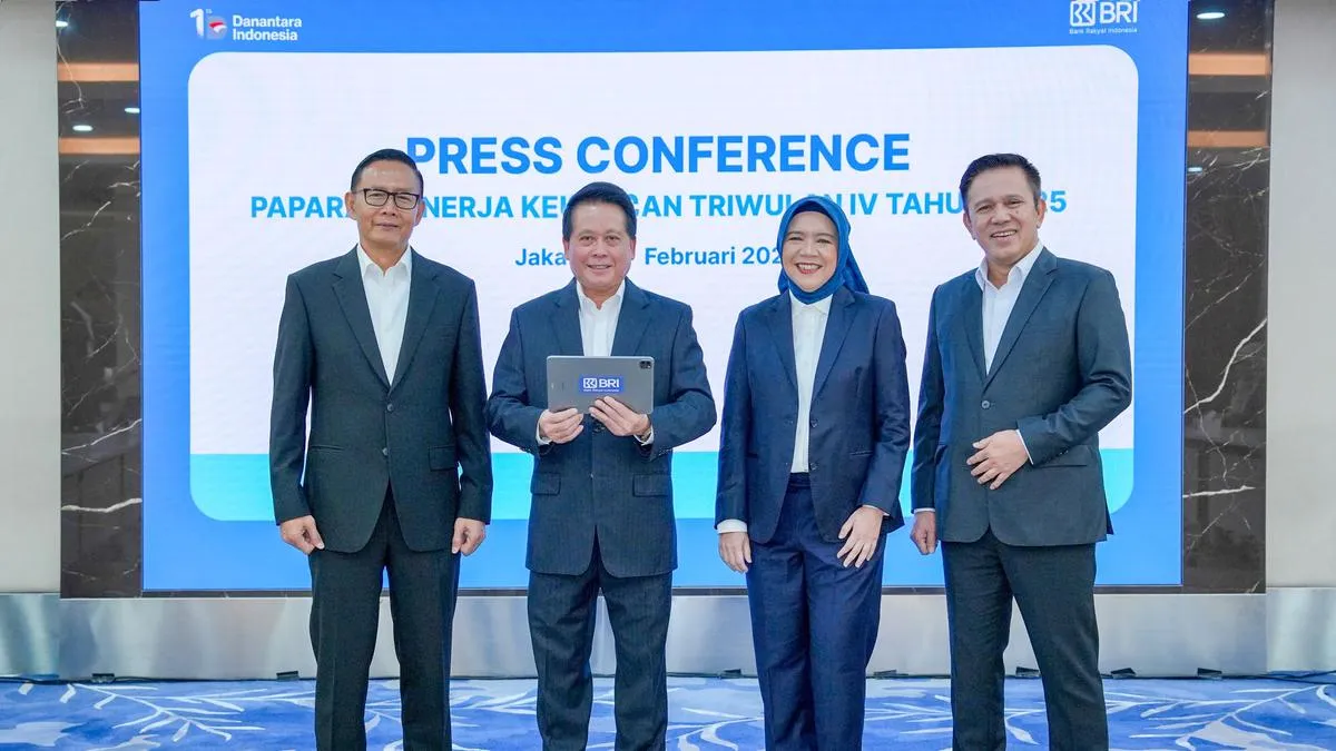 BRI Raih Laba Rp57,13 Triliun di 2025, Fokus pada Pembiayaan UMKM