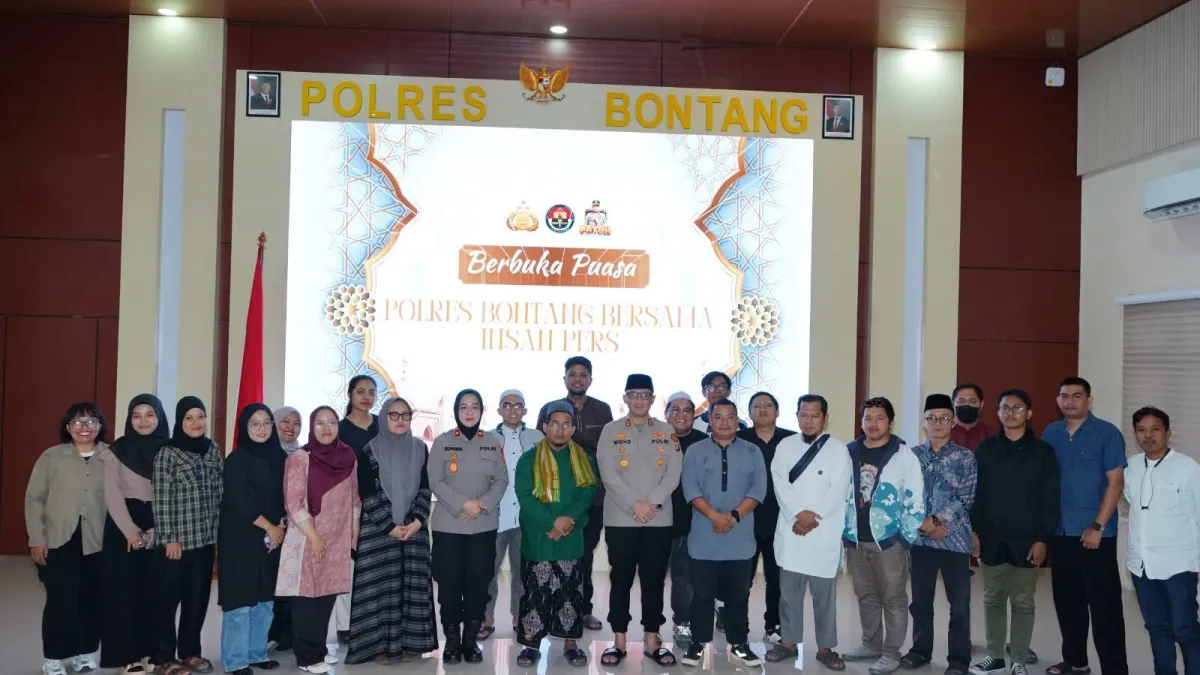 Polres Bontang Gelar Buka Puasa Bersama Media untuk Perkuat Kerjasama