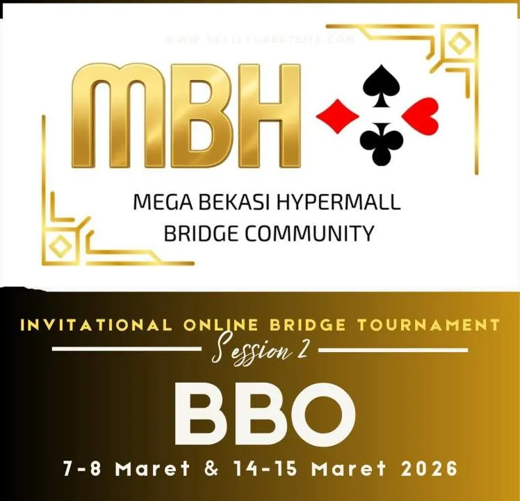 Tim Tiga Negara Siap Bertanding di Turnamen Bridge Online MBH
