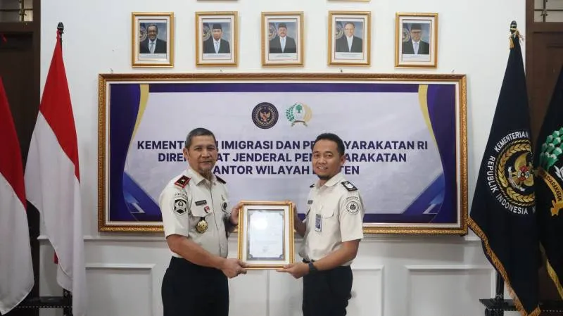 Kakanwil Ditjenpas Banten Apresiasi Inovasi Digital Pegawai untuk Pelayanan Terintegrasi