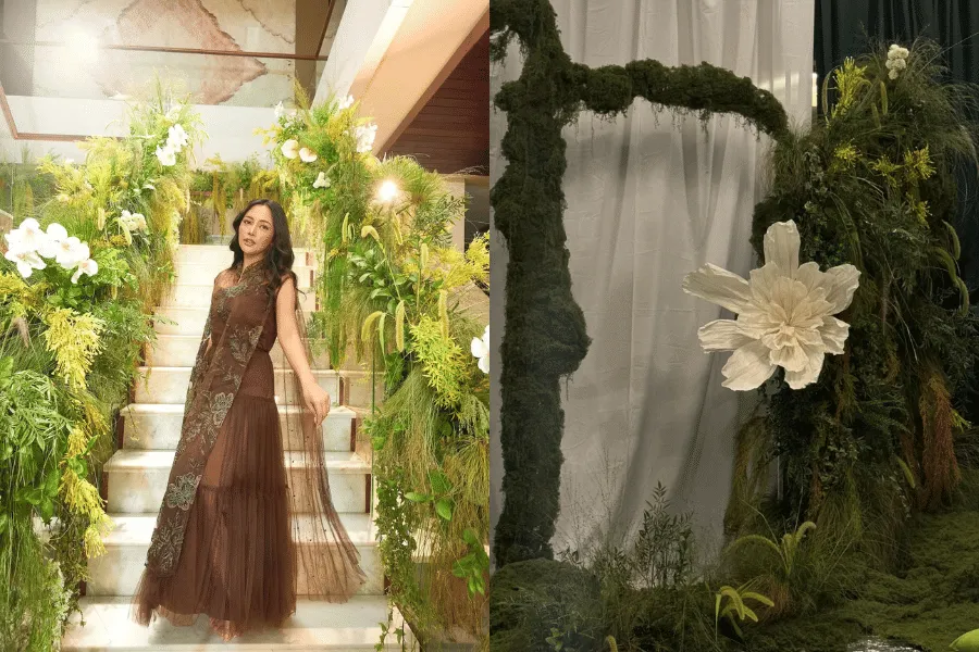 Dekorasi Natural Lebaran Rachel Vennya Hadirkan Suasana Rindang