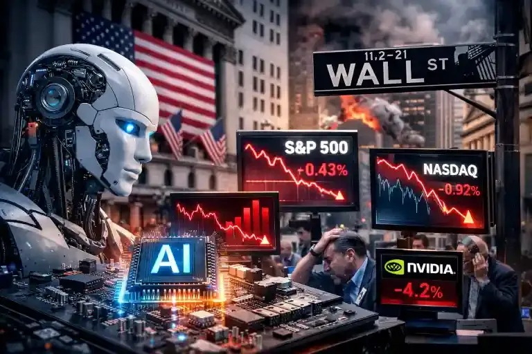 Wall Street Tertekan, Sektor Teknologi dan Keuangan Jadi Penyebab Utama