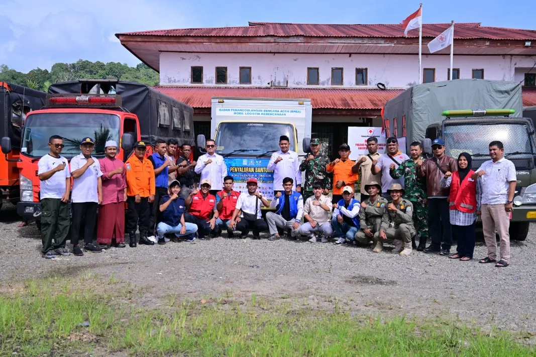 Bantuan 30 Ton Pakaian untuk Korban Banjir di Aceh Jaya