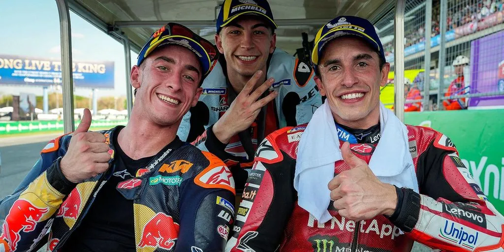 Diskusi Hangat Pembalap Usai Sprint MotoGP Thailand