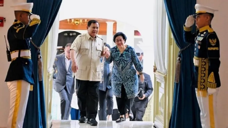 Prabowo dan Megawati Bahas Isu Strategis di Istana Merdeka