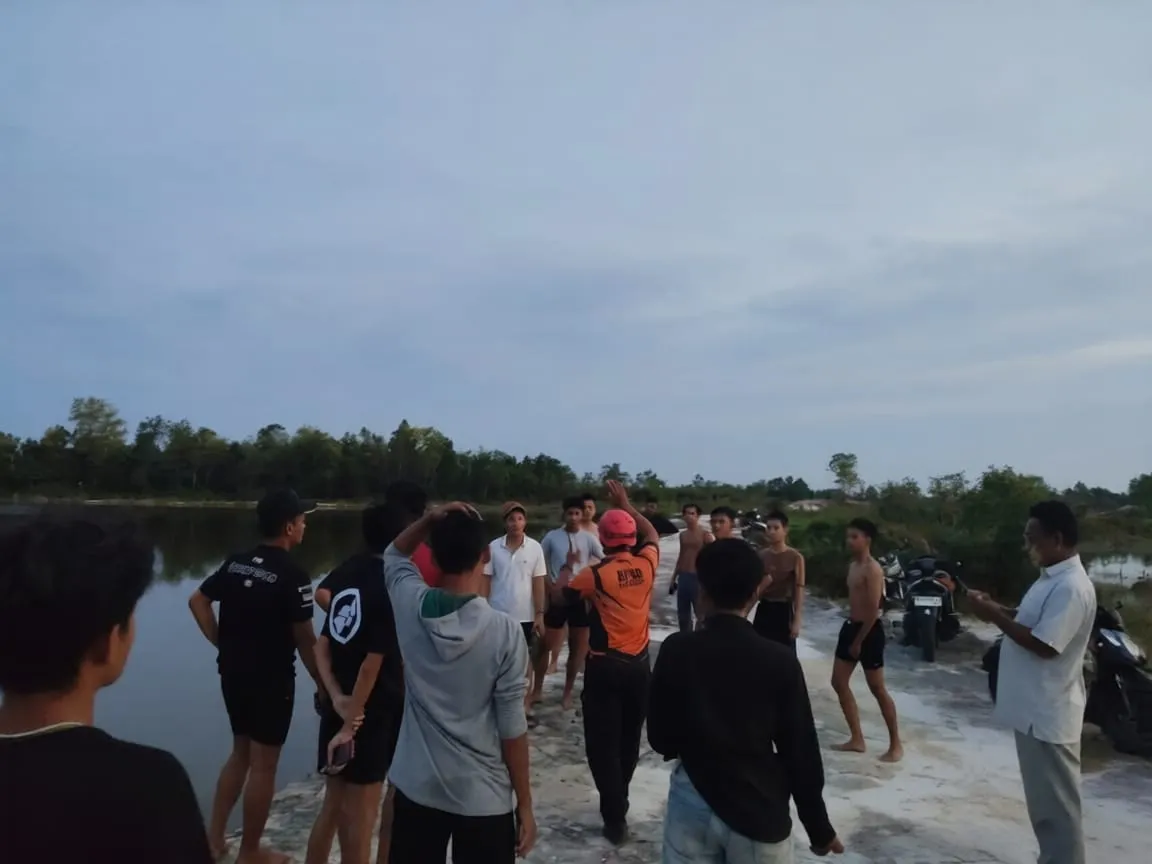 Remaja Tenggelam di Danau Bina Karya, Pencarian Masih Berlangsung