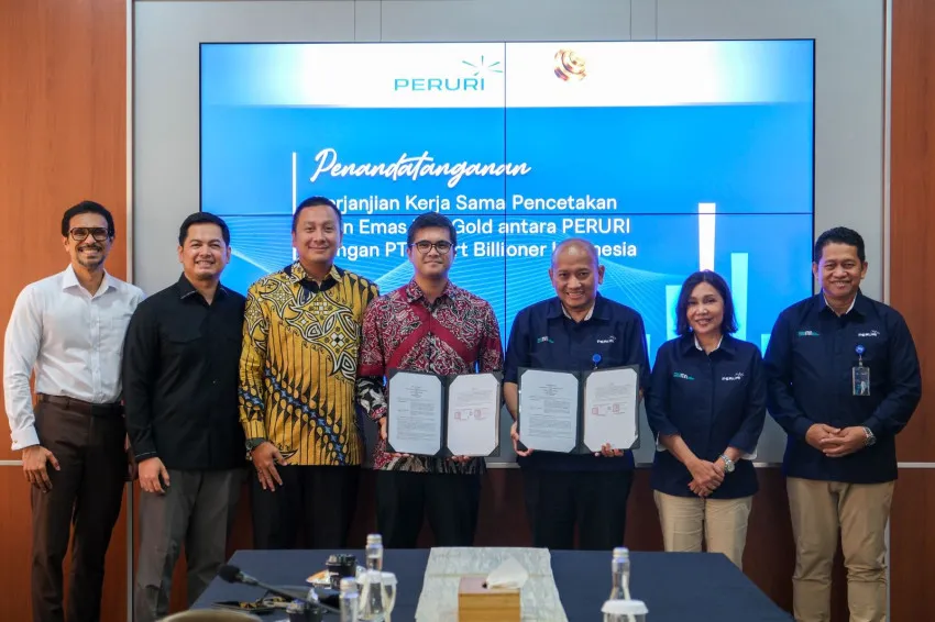 IDN Gold Luncurkan Koin Emas Fisik dengan Teknologi Keamanan Tinggi bersama PERURI