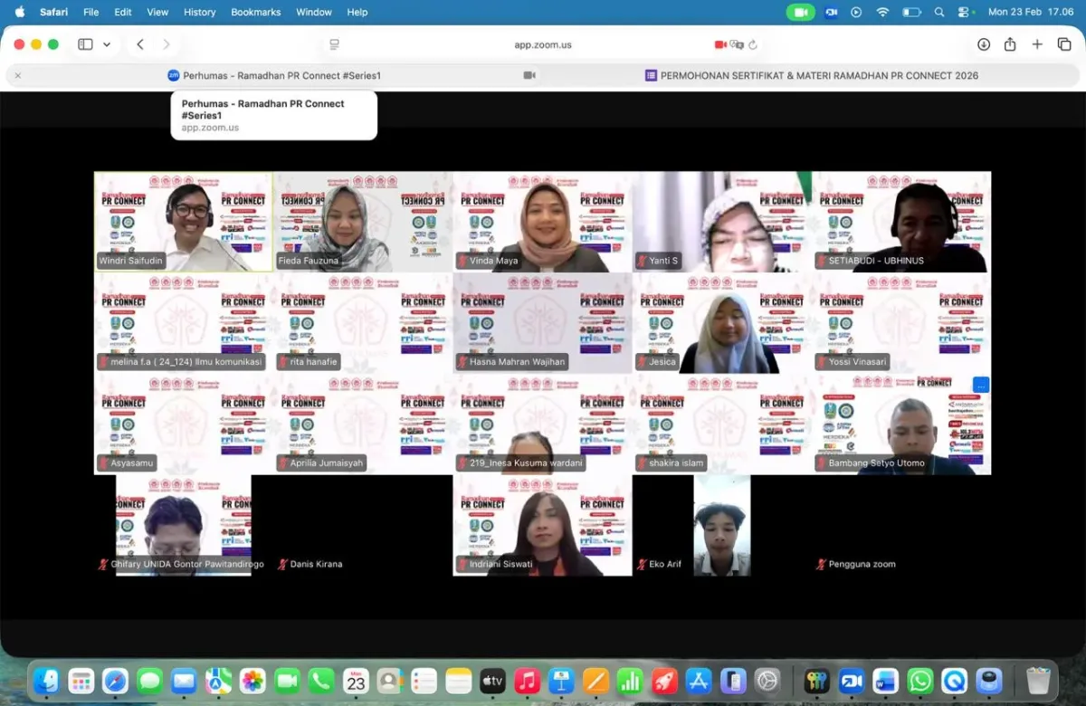 Kolaborasi Humas dalam Ramadhan PR Connect Series 1