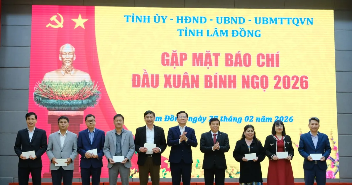Konferensi Pers Partai Provinsi Lam Dong Sambut Tahun Kuda 2026