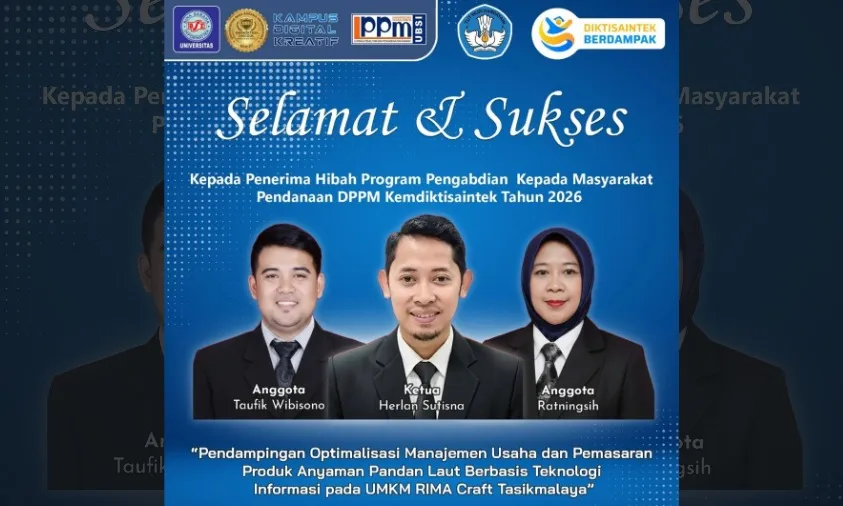 UBSI Tasikmalaya Kembangkan UMKM Anyaman Pandan Laut dengan Hibah PKM 2026
