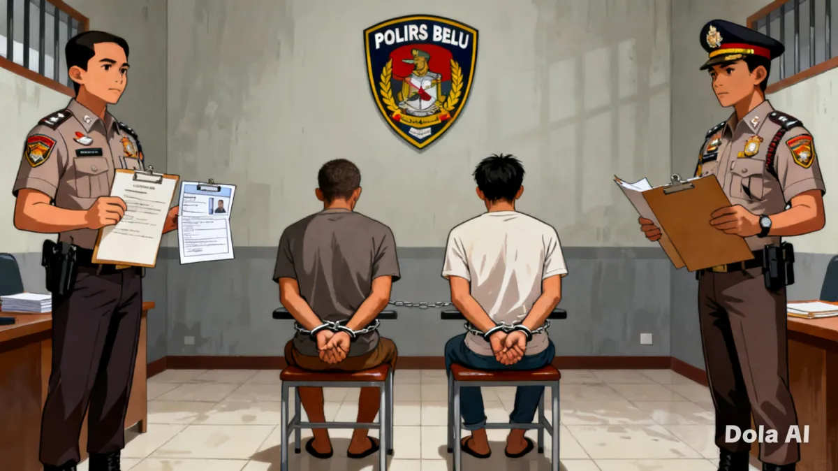 Dua Tersangka Kekerasan Seksual Siswi SMA di Belu Ditangkap