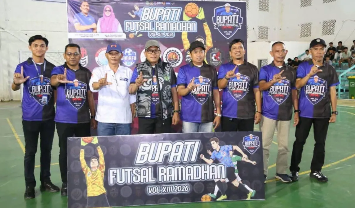 Turnamen Bupati Futsal Ramadan XIII Diikuti 24 Tim, Hadiah Meningkat Signifikan