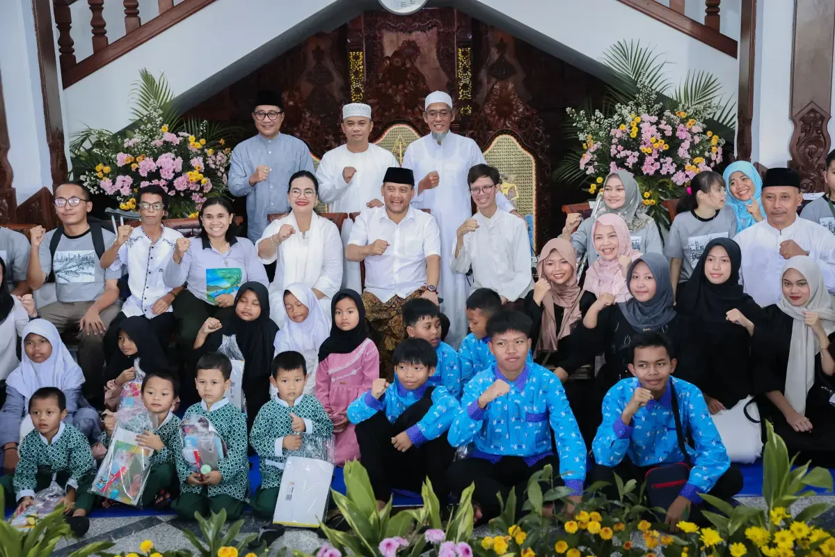 Anak Panti dan Difabel Rayakan Idulfitri Bersama Gubernur di Semarang