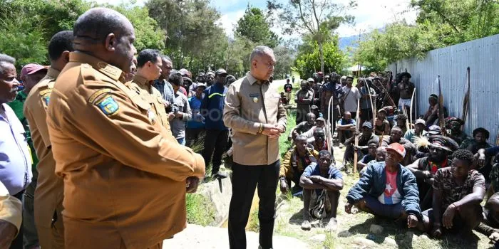 Pj Gubernur Papua Pegunungan Upayakan Penyelesaian Konflik Lanny Jaya dan Nduga