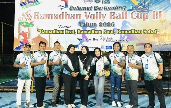 Wabup Morotai Dukung Turnamen Voli untuk Pererat Silaturahmi