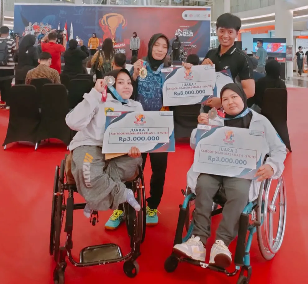 Tim Para Tenis Meja Kabupaten Bogor Siap Raih Prestasi di Peparda VII Jabar 2026