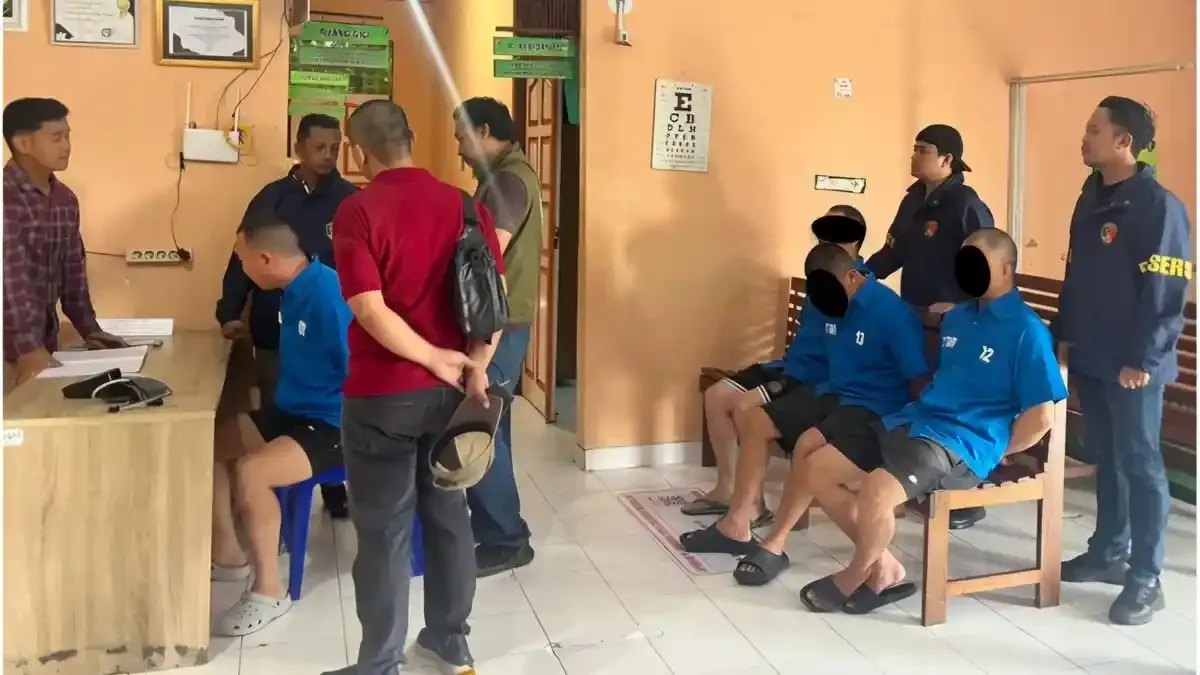 Empat Warga Negara Asing Asal China Ditetapkan Tersangka Kasus Tambang Ilegal di Nabire