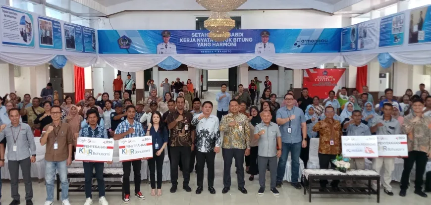 Sosialisasi GENCARKAN 2026 Tingkatkan Literasi Keuangan Masyarakat Pesisir Bitung