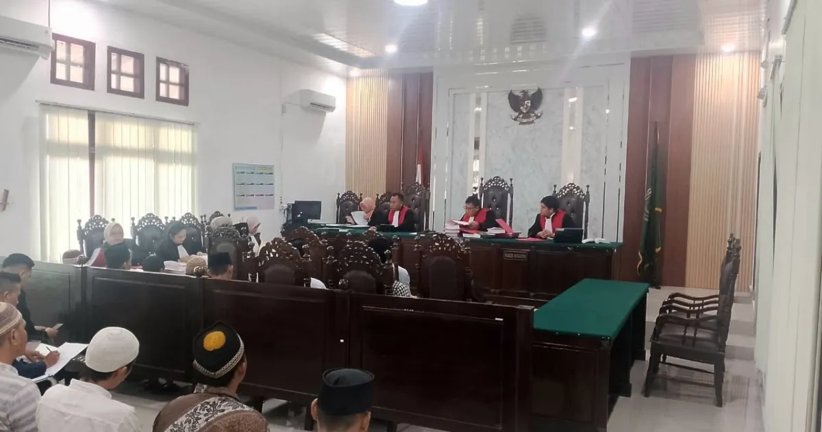 23 Terdakwa Penjarahan Sawit PT BCP Hadapi Sidang Perdana
