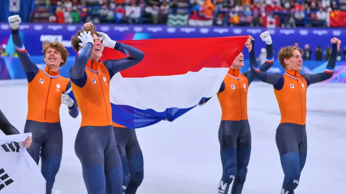 Belanda Kuasai Short Track Olimpiade 2026 dengan Emas Estafet 5.000 Meter