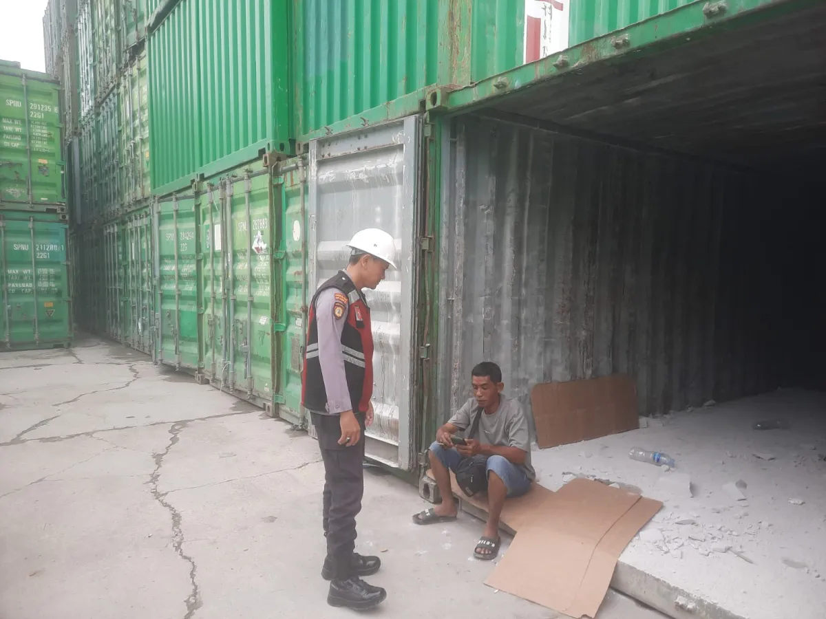 Pospol Pelabuhan Tanjung Redeb Tingkatkan Keamanan Melalui Patroli Rutin