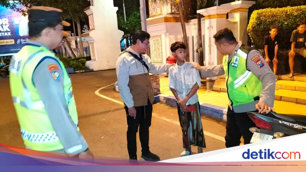Polisi Amankan Tiga Remaja Cegah Perang Sarung di Ponorogo