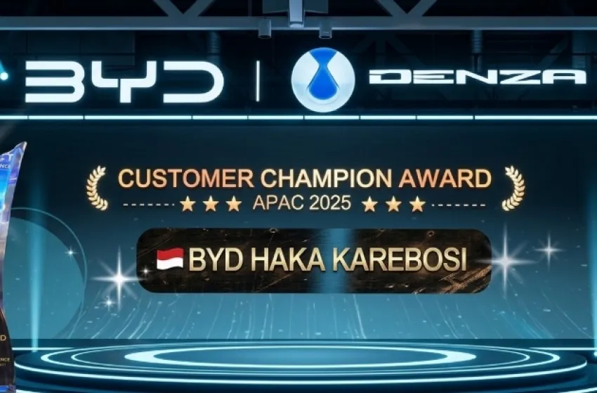 BYD Haka Karebosi Raih Penghargaan Bergengsi di Asia Pasifik