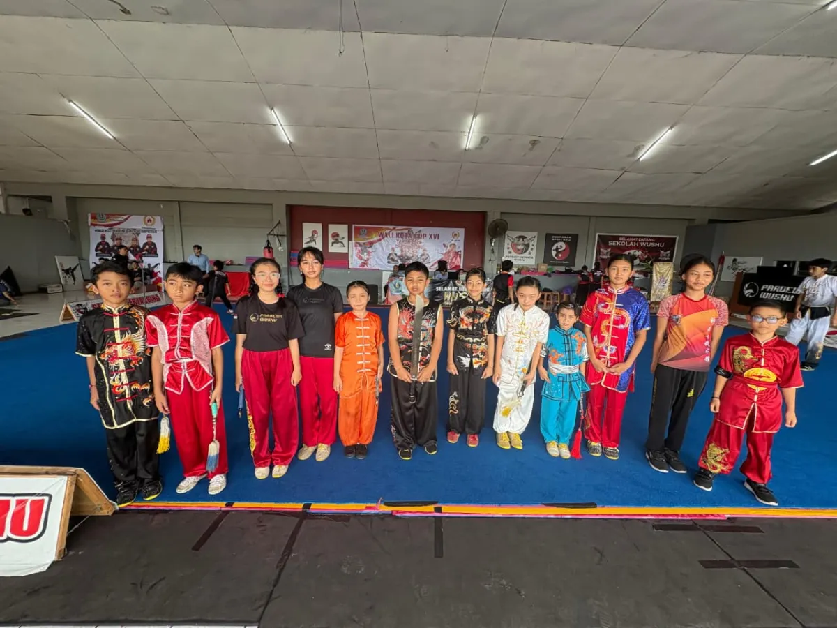 HUT Ke-238 Denpasar: 95 Atlet Wushu Berkompetisi di Walikota Cup XVI