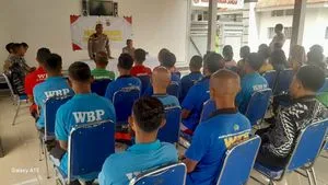 Polres Ende Gelar Jumat Curhat di Lapas Kelas IIB