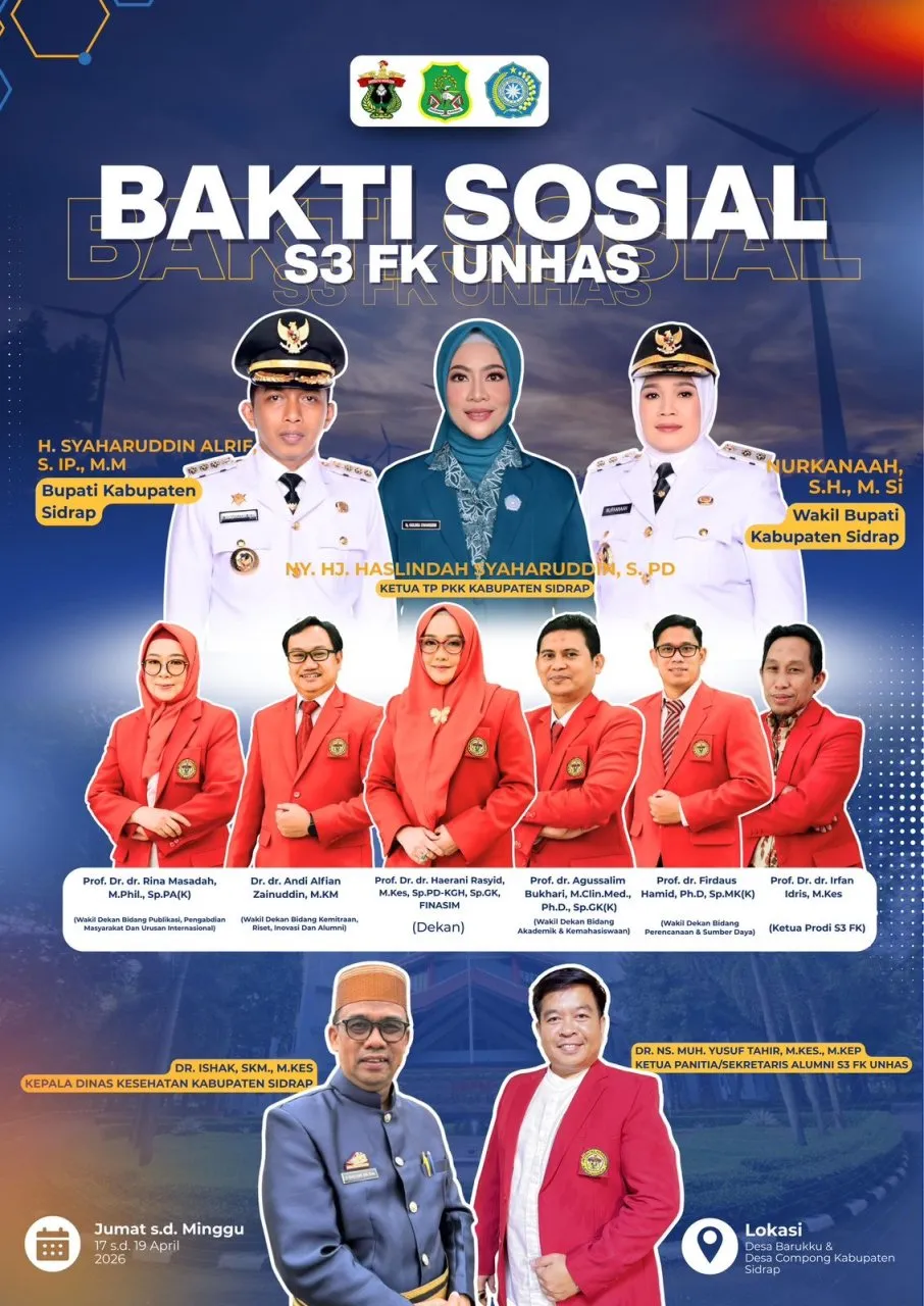 Kolaborasi TP PKK dan Unhas Bawa Layanan Dokter Spesialis ke Desa Sidrap