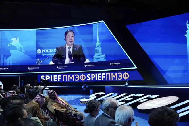 SPIEF 29: Pham Gia Tuc Usulkan Tiga Strategi Kerja Sama Global