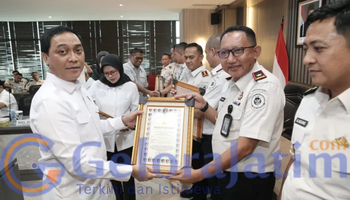 Lapas Kelas I Surabaya Terima Penghargaan atas Komitmen Pemberantasan Narkoba