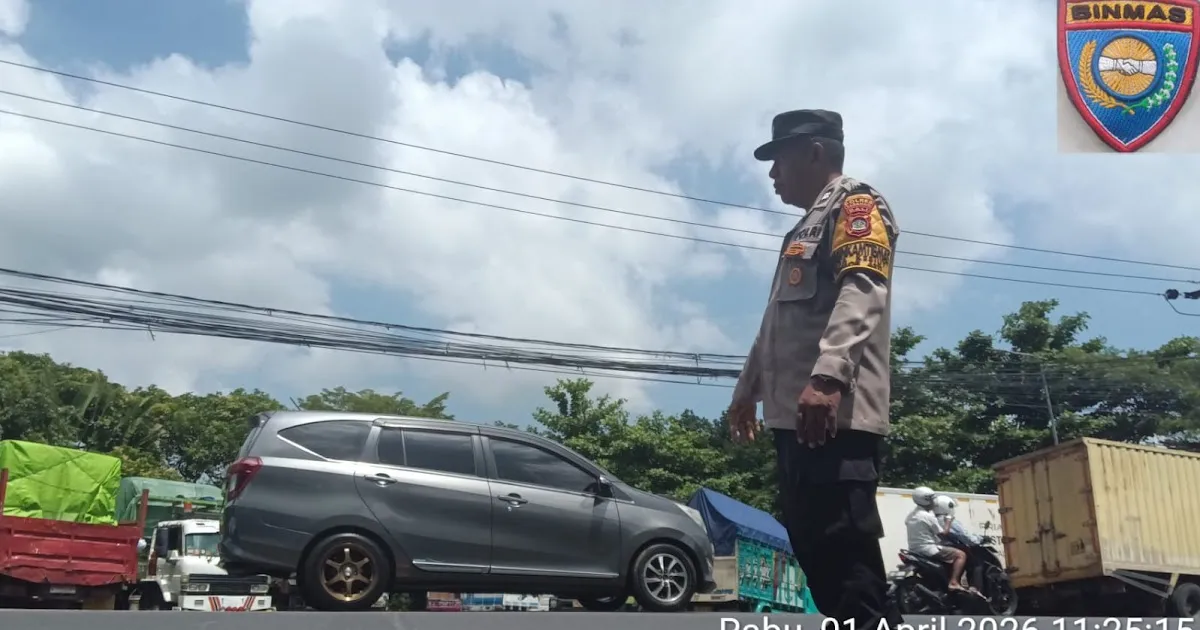 Bhabinkamtibmas Desa Marga Sambangi Warga untuk Pantau Kamtibmas