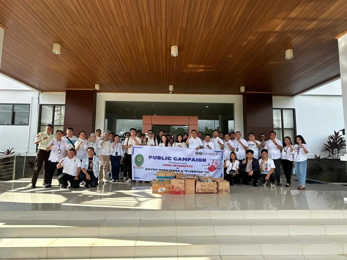 PTUN Manado Luncurkan Kampanye Publik Anti Korupsi dan Zona Integritas