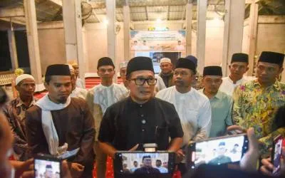 Pengerjaan Jalan Poros Teluk Pakedai Dimulai Usai Lebaran