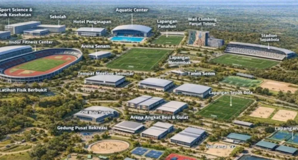 Kemenpora Akan Bangun Sport Center Nasional di Bogor, Ditargetkan Selesai 2029