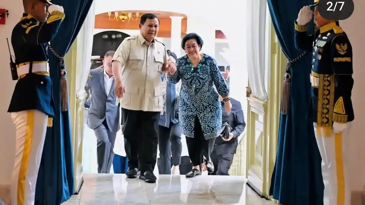 Prabowo dan Megawati Jalin Komunikasi Politik di Istana