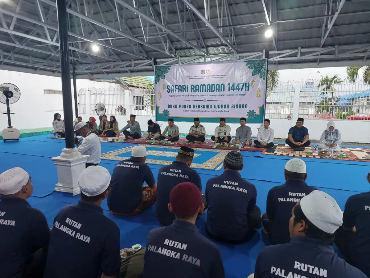 Rutan Palangka Raya Gelar Buka Puasa Bersama WBP dan Keluarga