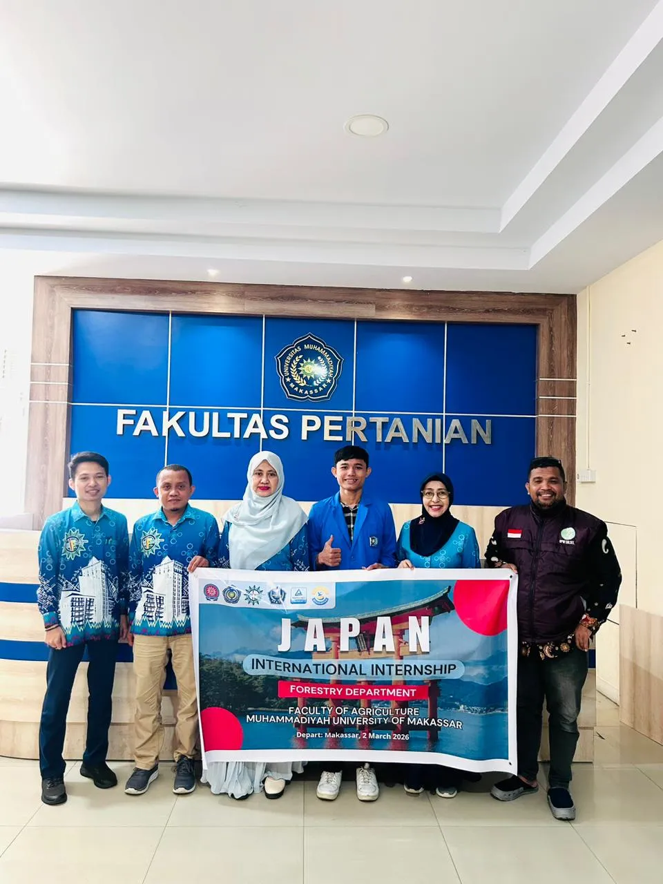 Mahasiswa Unismuh Makassar Ikuti Magang Kehutanan di Jepang