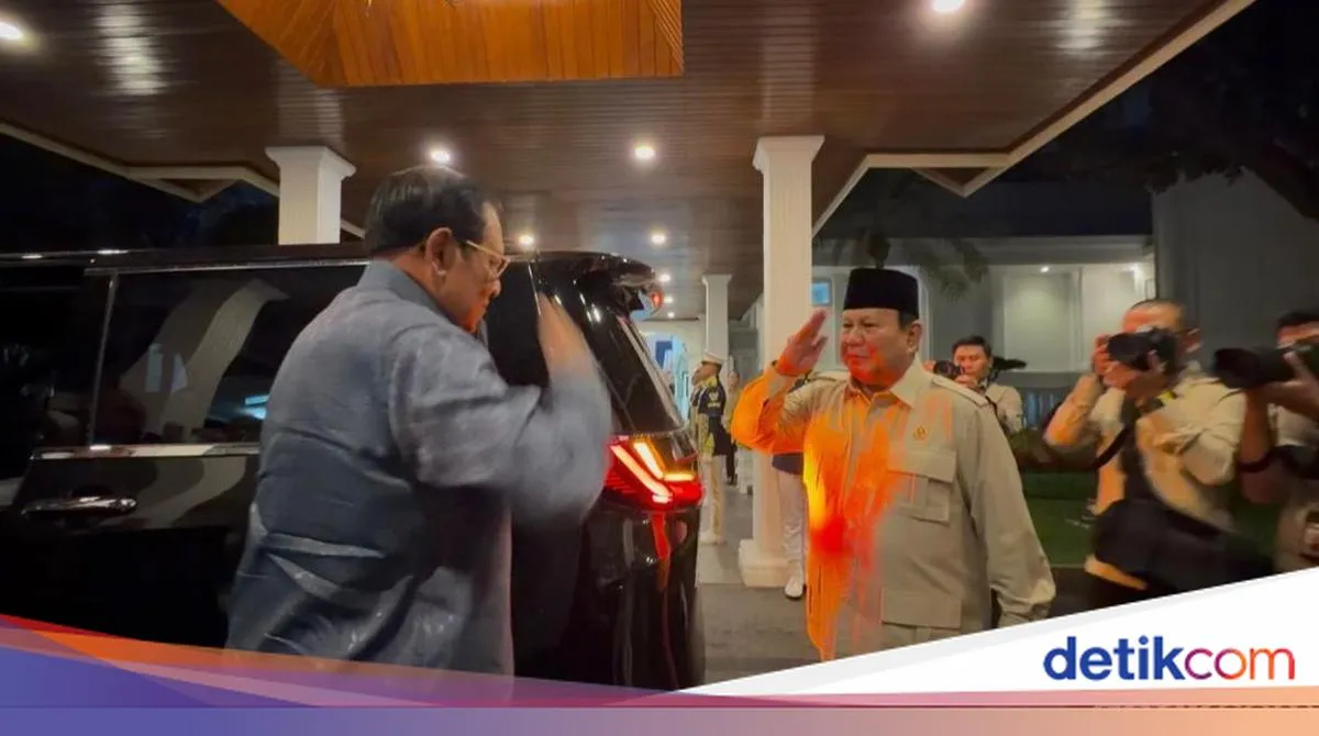 SBY dan Prabowo Bertemu di Istana untuk Diskusi Geopolitik