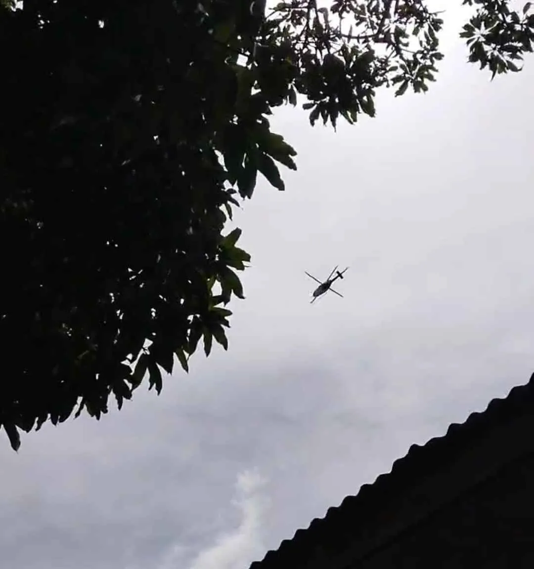 Patroli Helikopter dan Suara Tembakan Menghebohkan Warga Kali Harapan Nabire