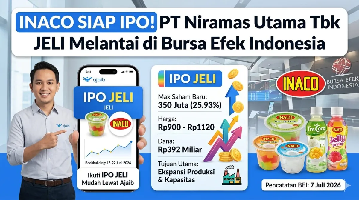 IPO JELI: Target Dana Rp392 Miliar untuk Ekspansi Produksi dan Dividen