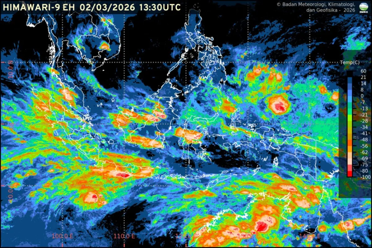 BMKG Ingatkan Waspada Cuaca Ekstrem Akibat Bibit Siklon 90S