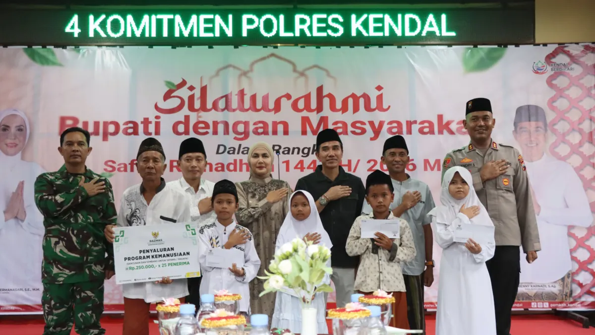Safari Ramadan Bupati Kendal Perkuat Sinergi Keamanan dan Ketertiban