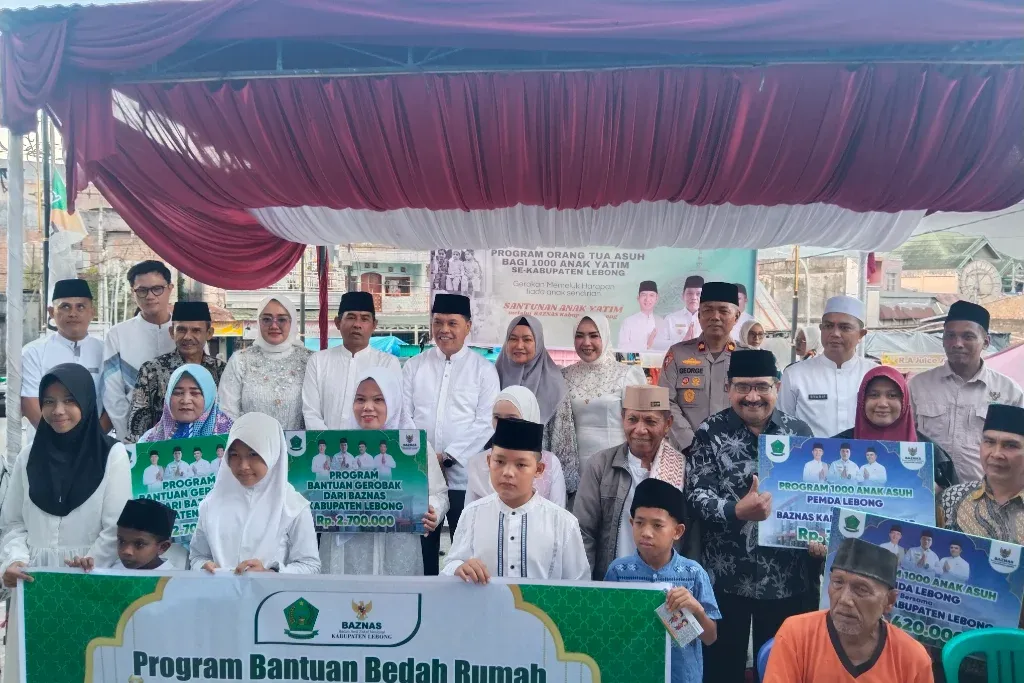 Pemda Lebong dan BAZNAS Luncurkan Program Orang Tua Asuh untuk Anak Yatim