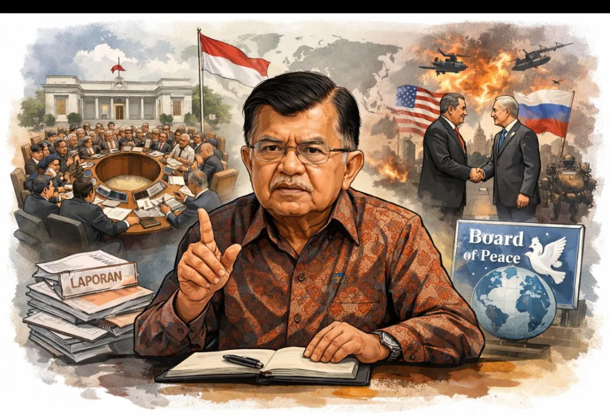 Jusuf Kalla Bunyikan Alarm Krisis, Pemerintah Didesak Segera Koreksi Arah Fiskal