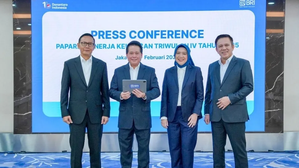 BRI Catat Laba Rp57,132 Triliun di 2025 di Tengah Ketidakpastian Global