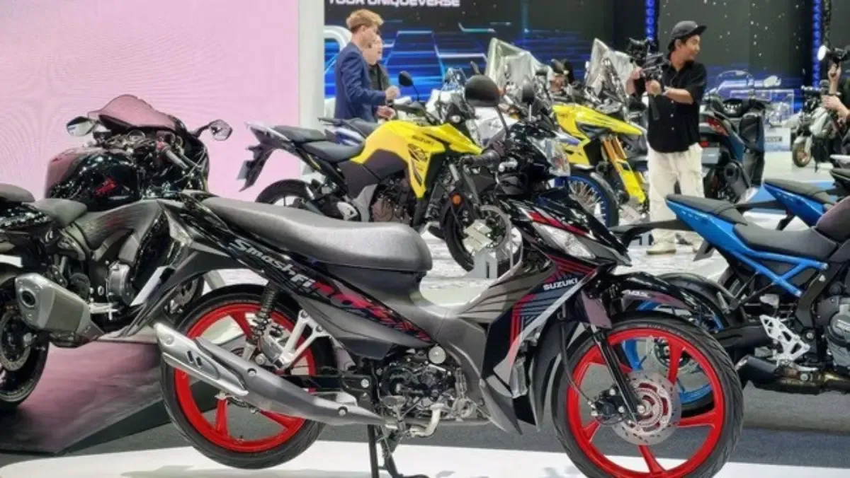 Suzuki Smash 2026 Tawarkan Pembaruan Futuristik dengan Panel Digital