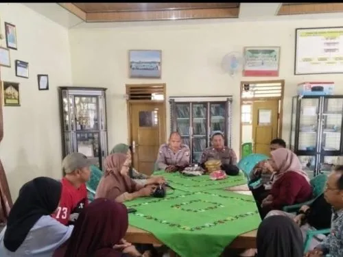 Polres Mesuji Lakukan Pembinaan Kamtibmas di Desa Wira Bangun Selama Ramadhan