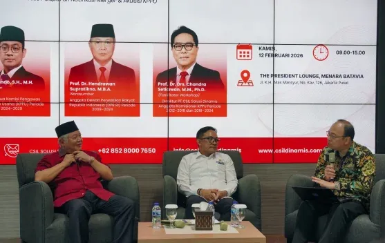 Workshop Strategi Notifikasi Merger dan Akuisisi Digelar oleh President University dan CSIL